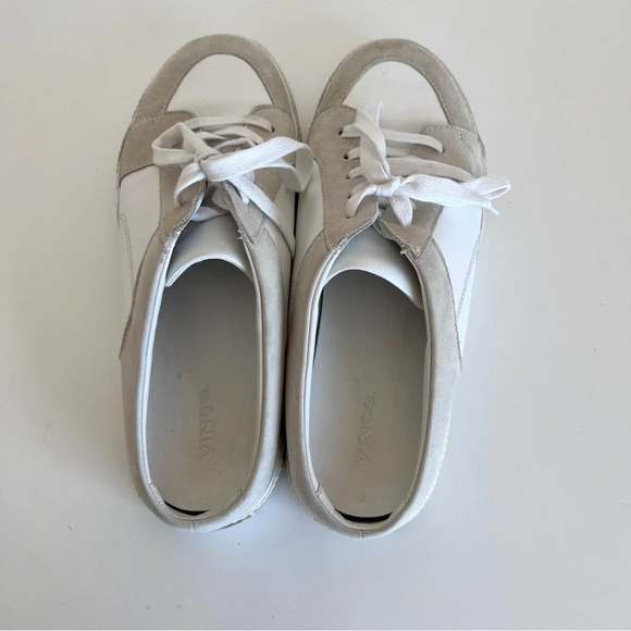 Women's Kess Leather & Suede Backless Slip-On Sneakers - Picture 8 of 13